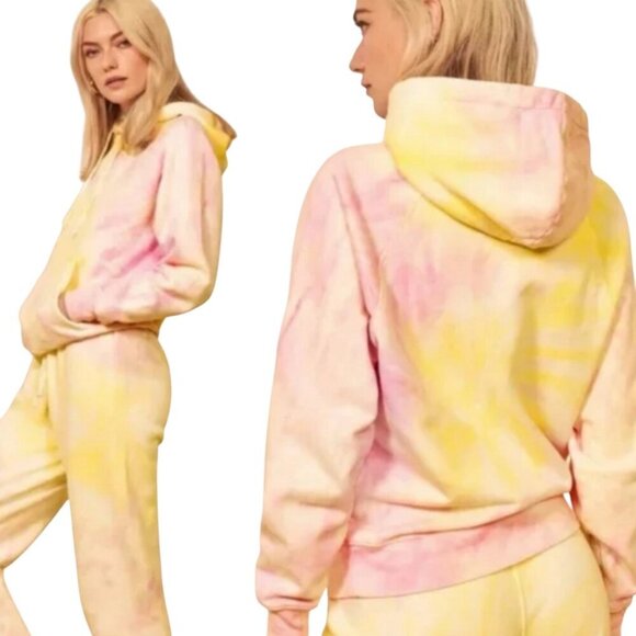 Reformation Jeans Tops - Reformation Tanner Classic Tie Dye Hoodie Womens Size XS Sweatshirt Soft Knit